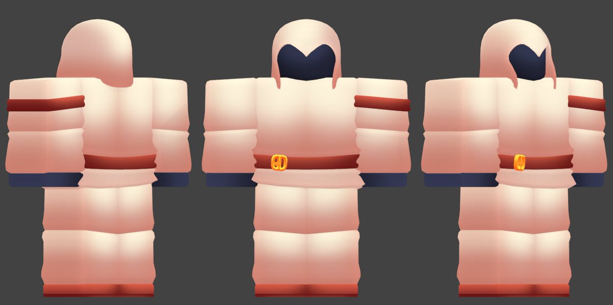 Pilgrim character I made for Pull a Sword! 🫢

#RobloxDev #Blender