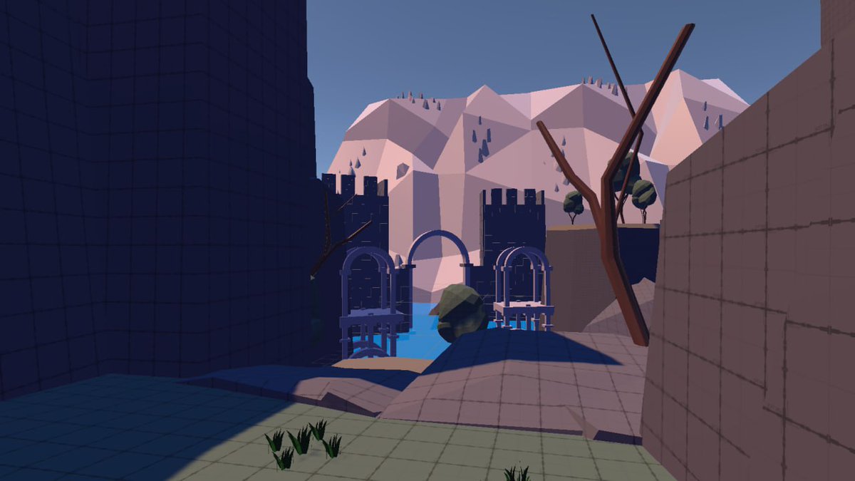 EgorPsh's tweet photo. My #leveldesign homework in #Unity 
I very like triplanar materials for #blocking
This work is inspired by Zelda and other adventures. https://t.co/KpptdlPrDZ