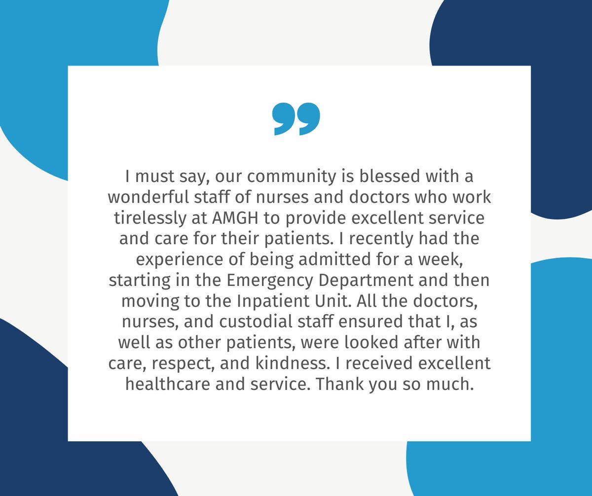 We are truly touched by the kind words and feedback from our community. Thank you for trusting us with your care!