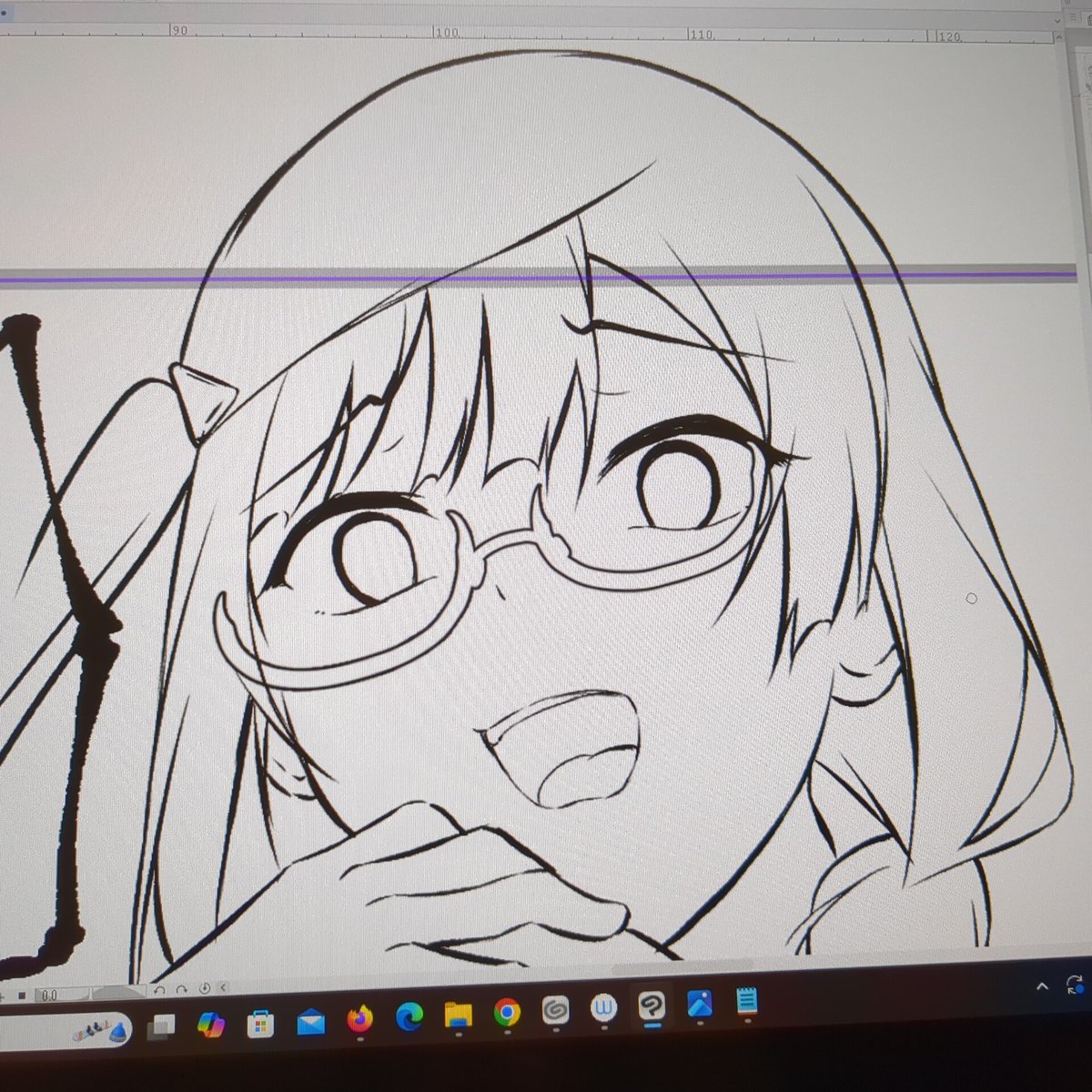 描いてて途中まで気が付かなかったので脳みそがお仕事してませんね
混ざってる混ざってる 