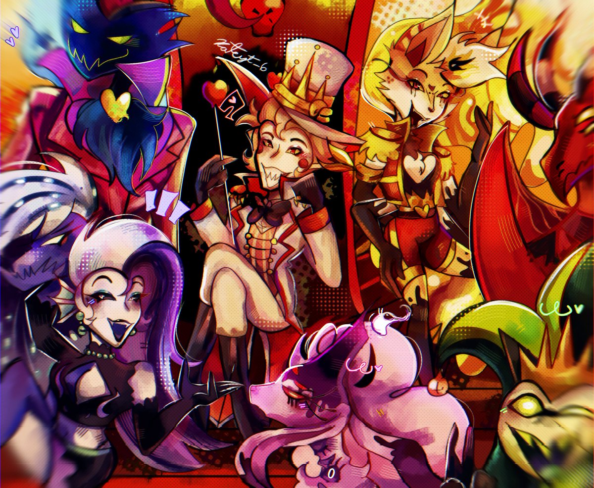 #HazbinHotel #HazbinHotelLucifer #HazbinHotelFanart #HelluvaBossSatan #HelluvaBossFanart  #HelluvaBossBelphegor #HelluvaBossBeelzebub