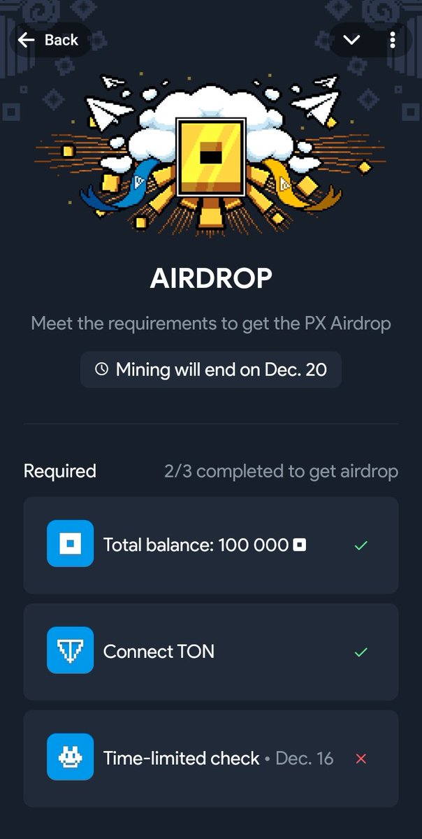 darkswo0p's tweet photo. @notpixelx Still waiting for the time limited check... What time do we have to open the mini app to complete the task? It's already dec 17 4am in my country https://t.co/gOZgTJCfFS