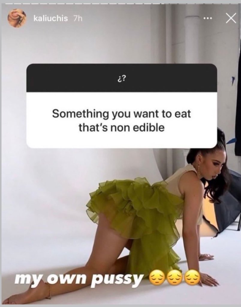 Kali uchis funniest IG story