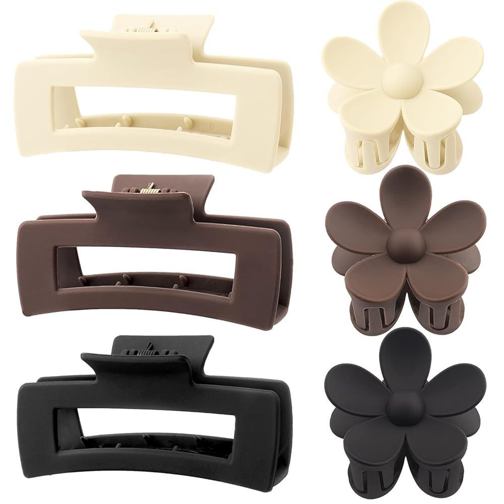 FatKidDeals's tweet photo. 6-Piece Hair Clip Set for Women: Matte Flower and Large Rectangle Clips for $5, reg $9.99!
-- Use Promo Code 50WC1AML
Buy via Amazon -->
https://t.co/mNmEzgaCb8 https://t.co/bNFCRc5Jnf