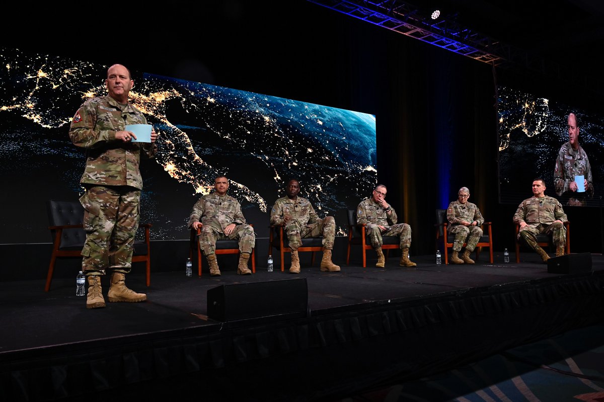 US_SpaceCom's tweet photo. Space component field command leadership highlighted their warfighting efforts at the #Spacepower24 conference describing how they ensure space remains secure, resilient & fully integrated into joint warfighting efforts.
πhttps://t.co/JRSsTmseAf https://t.co/VfQuVnvdbM