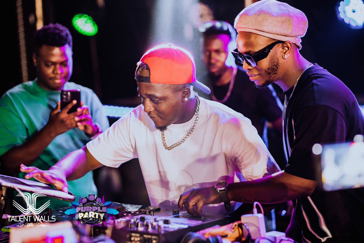 talentwalls2's tweet photo. An epic showcase of talent by your favourite trio @DJMAGICTOUCHUG1, @djtrizzyvybz and @RealKenie_ at the just concluded @PurplePartyUG was nothing short of legendary! 

#TalentWalls | #LiveYourDream https://t.co/Fv6oVzrHj6