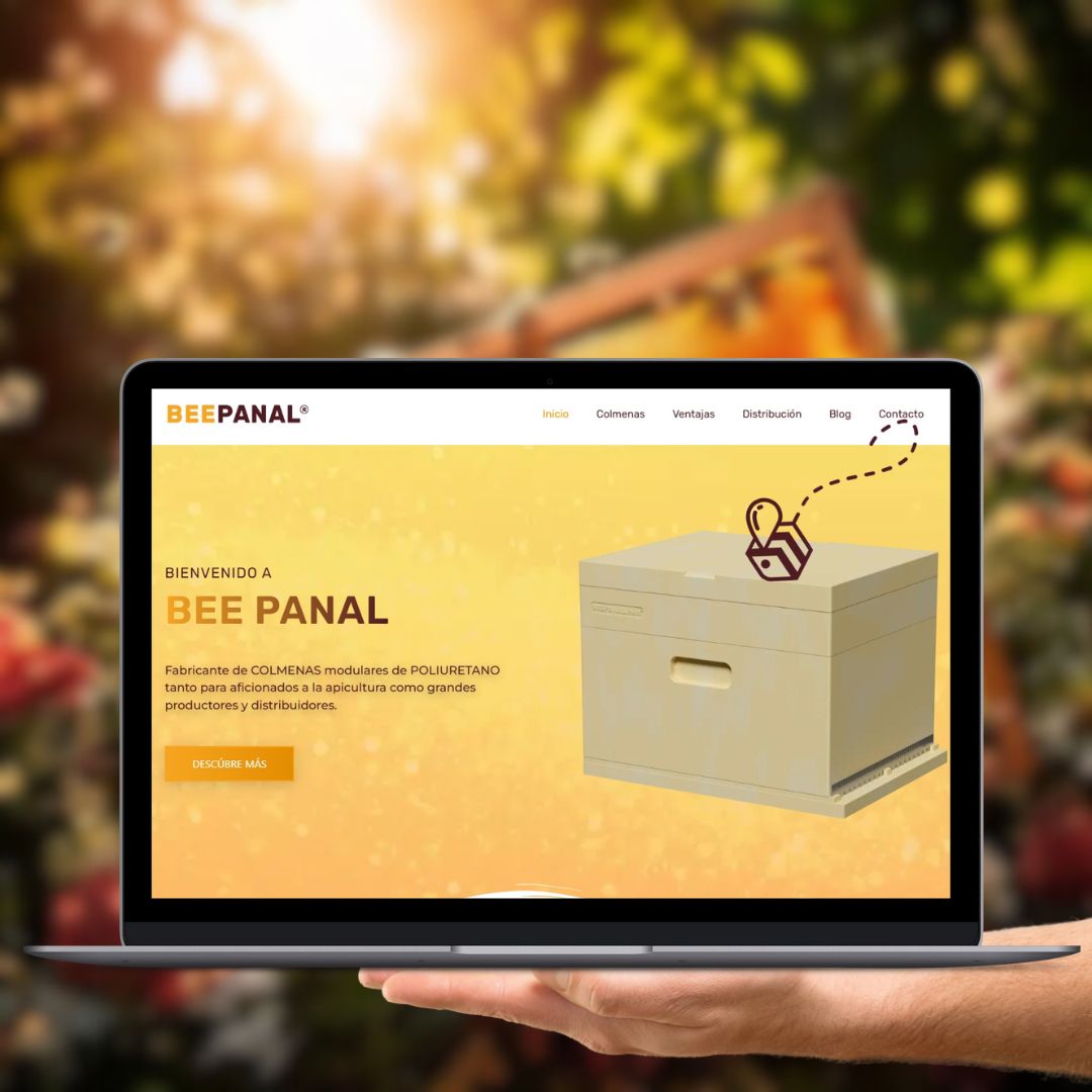 beepanal crea su página web a través del Kit Digital 💻🌐 permitiéndoles mostrar sus panales y soluciones apícolas de forma más accesible y atractiva.

¿Necesitas una web o mejorar la que ya tienes? el Kit Digital puede ser tu solución 🏆🖱️📱. 

📢 Preguntanos por el Kit Digital.