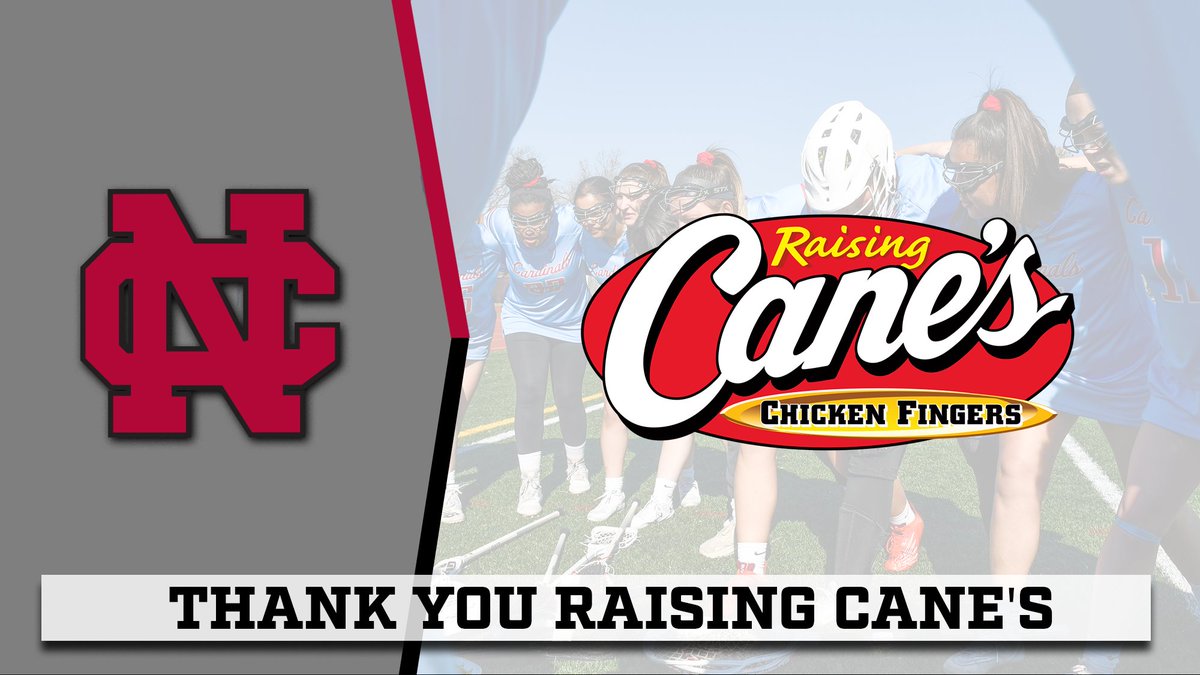NCC_Athletics's tweet photo. Cardinal Athletics extends its heartfelt thanks to our sponsor, @raisingcanes, for their generous support. Their contributions enrich the student-athlete experience and create a positive impact on campus. #WeAreNC https://t.co/NgvDgEhi2A