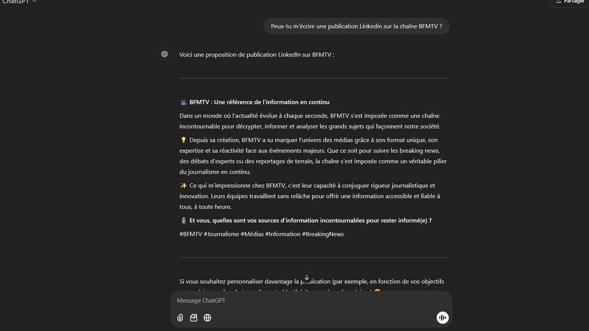 Sur le Linkedin français, la plupart des messages "inspirants" sont générés par l'IA.

L'engouement pour cette manière de faire a néanmoins pris des proportions très exagérées, puisqu'il ressort d'une étude d'Influence Metrics que 61% des publications ont en fait été générées par