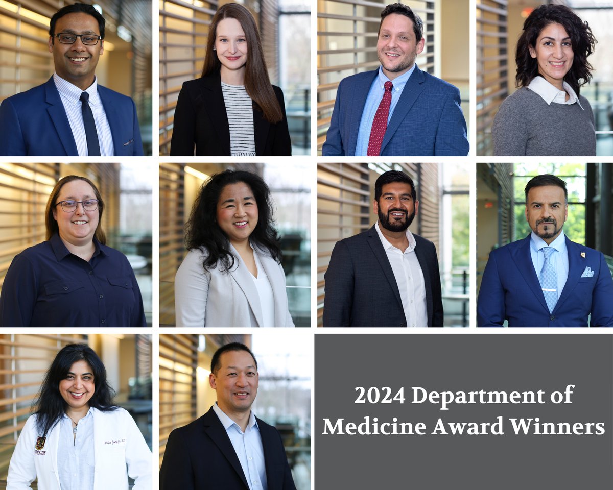 Queen's U Department of Medicine (@queensudom) on Twitter photo Congratulations to the 2024 DOM Award Winners (l to r): Dr. Siddhartha Srivastava, Dr. Heather Johnson, Dr. Joshua Durbin, Dr. Shirin Jalini, Dr. Peggy DeJong, Dr. Yuka Asai, Dr. Amar Thakrar, Dr. Amer Johri, Dr. Mala Joneja and Dr. Albert Jin.
👏👏👏
<a href="/smith_chris12/">Chris Smith</a> Congratulations to the 2024 DOM Award Winners (l to r): Dr. Siddhartha Srivastava, Dr. Heather Johnson, Dr. Joshua Durbin, Dr. Shirin Jalini, Dr. Peggy DeJong, Dr. Yuka Asai, Dr. Amar Thakrar, Dr. Amer Johri, Dr. Mala Joneja and Dr. Albert Jin.
👏👏👏
<a href="/smith_chris12/">Chris Smith</a>
