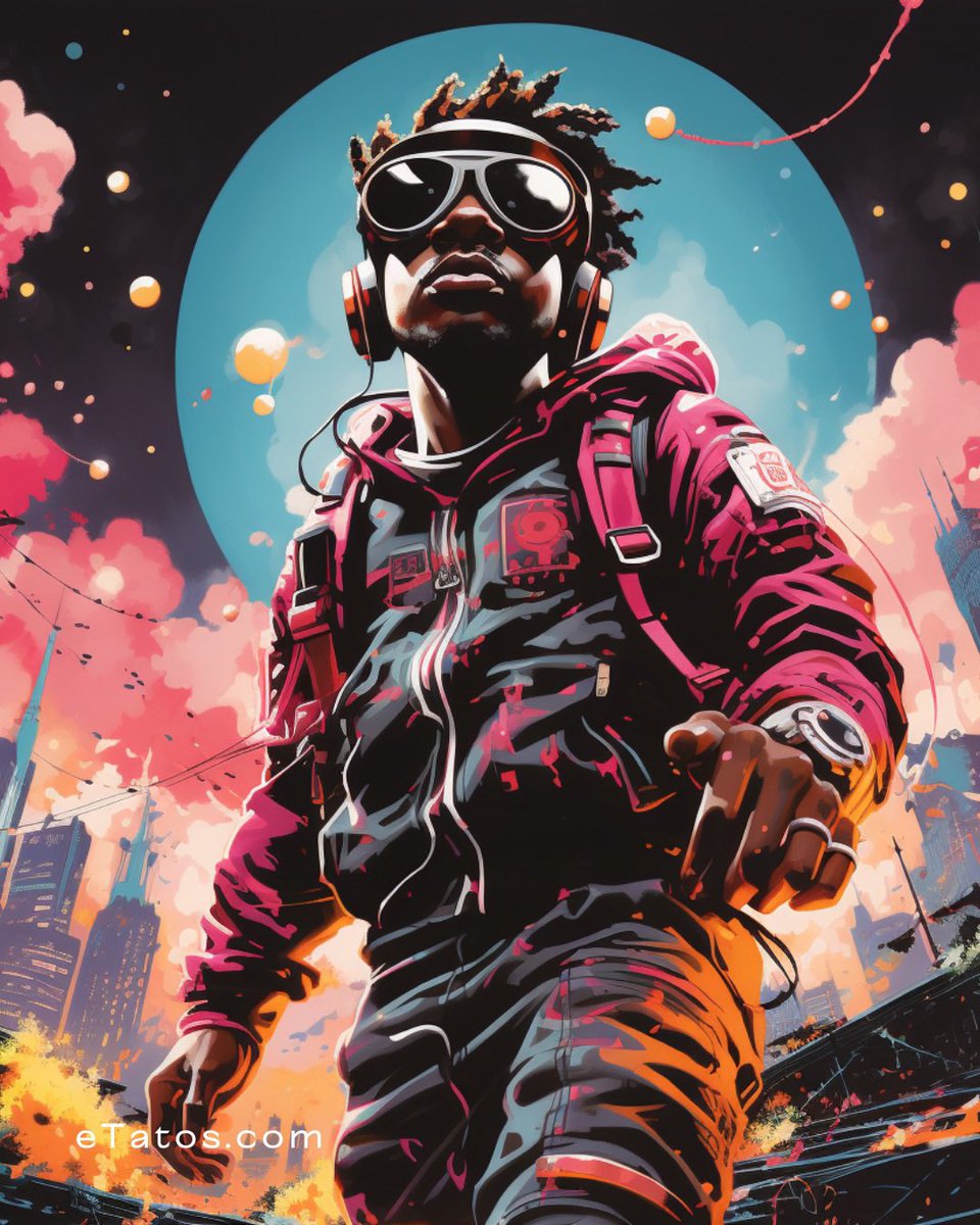 DirkBartz's tweet image. Stepping into the future with style and purpose. 🌆🎧
 
#CyberpunkVibes #FutureFashion #DystopianChic

#AIArtworks #AIArtistCommunity #DigitalCreations #ArtInnovations #AI
#AIArtcommunity #AIArtists #AIArtwork #AIArtSociety #AIArtDaily #Midjourney
#eTatos