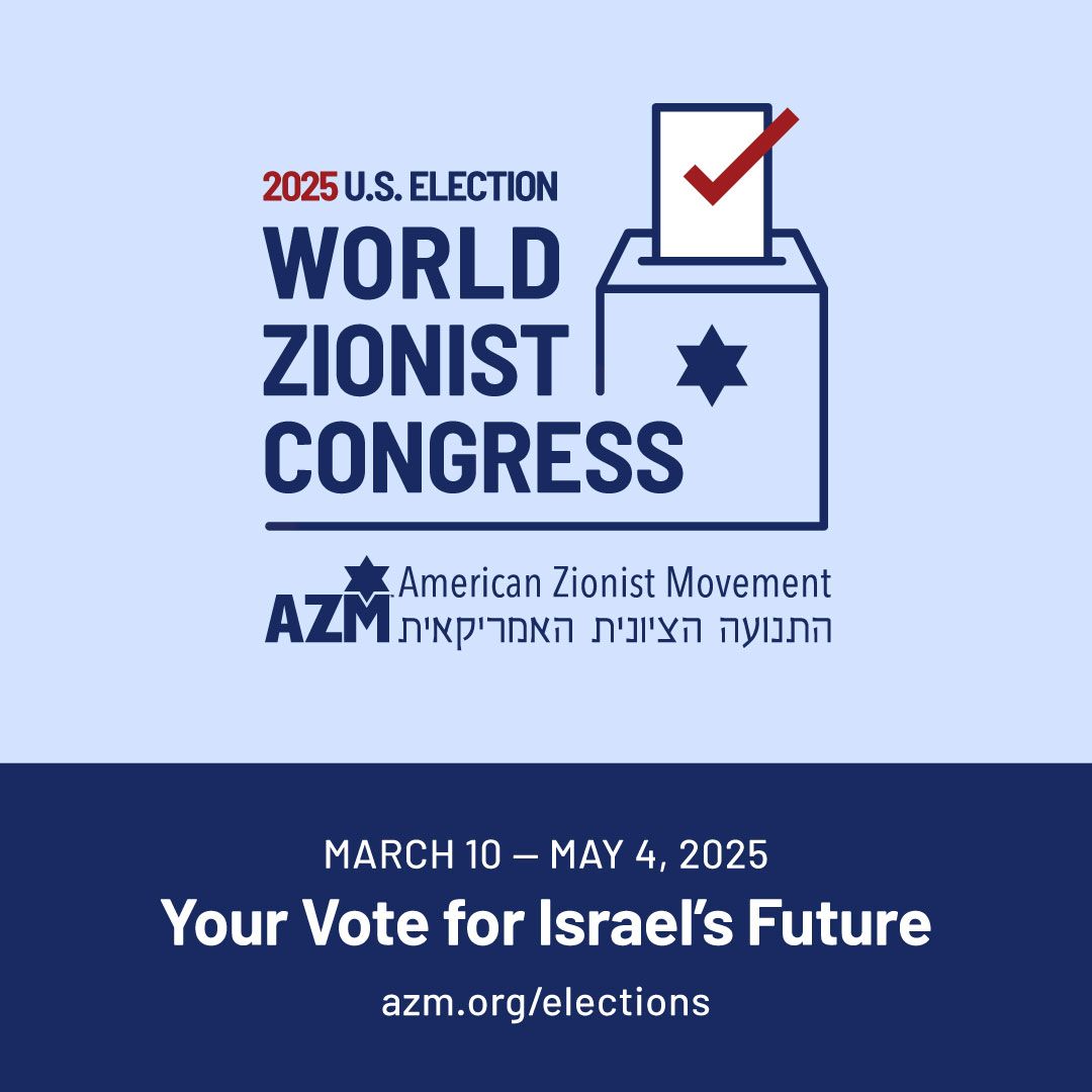 AZM4Israel's tweet image. 🚨 HOT OFF THE PRESS 🚨

AZM is excited to reveal its new logo for the 2025 World Zionist Congress election!

🇮🇱 Your Vote for Israel's Future 🇮🇱

The representatives elected to the Congress will make decisions regarding key institutions that allocate over $1 billion annually to…