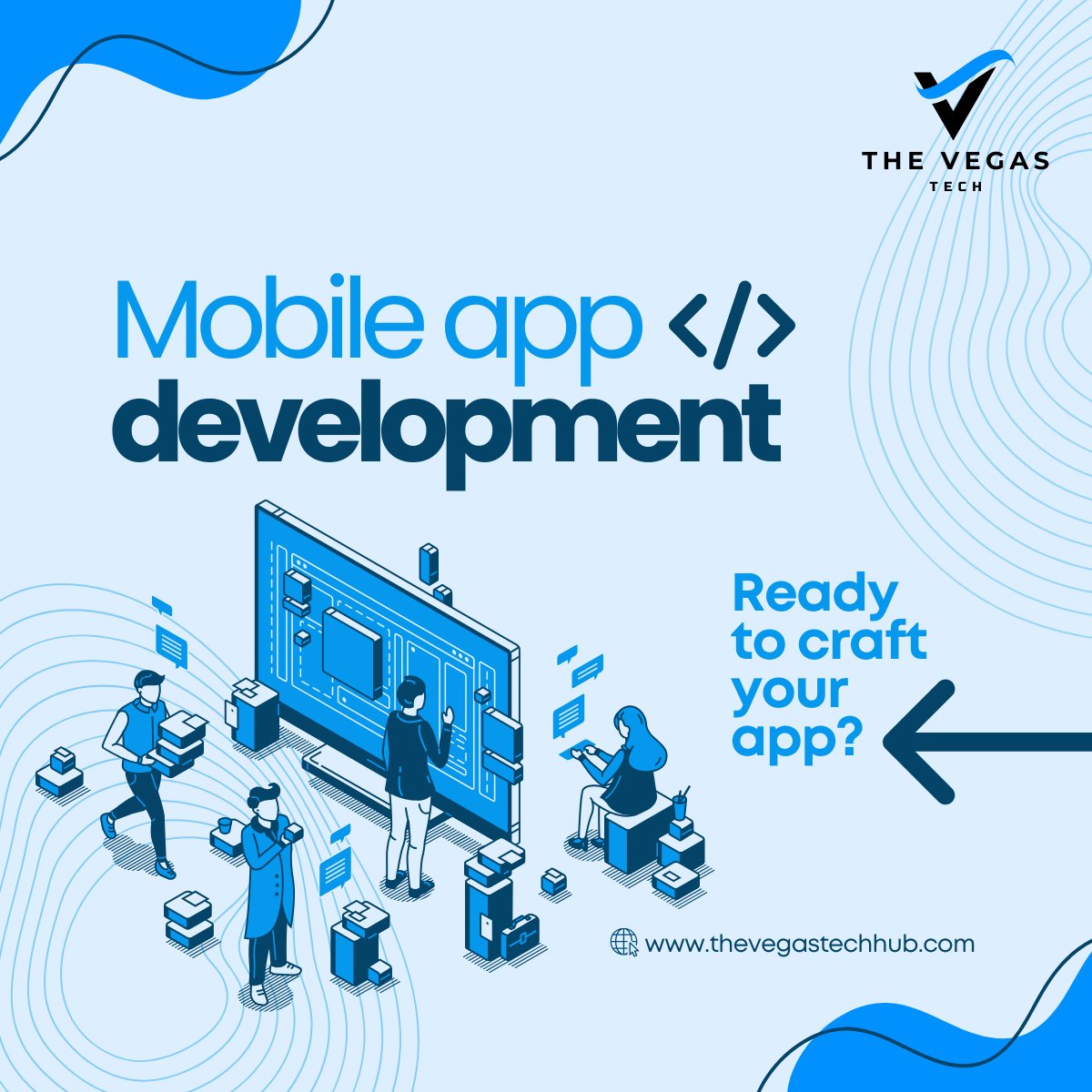thevegastech's tweet photo. Ready to craft your app?
.
.
.
.
.
.
#businessgrowth #onlinesuccess #webdevelopment #seoagency #digitalmarketing #boostyourbrand #techsolutionsprovider https://t.co/meDDo69UtJ