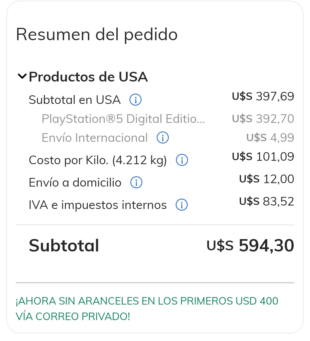 soysasu's tweet photo. @julyck92 @Her_Corral @ML_Argentina Poné en dólares y pagá mediante PayPal con tarjeta de crédito o Takenos. Estarías pagando aprox $670.000ARS https://t.co/7uvX6TQFO6