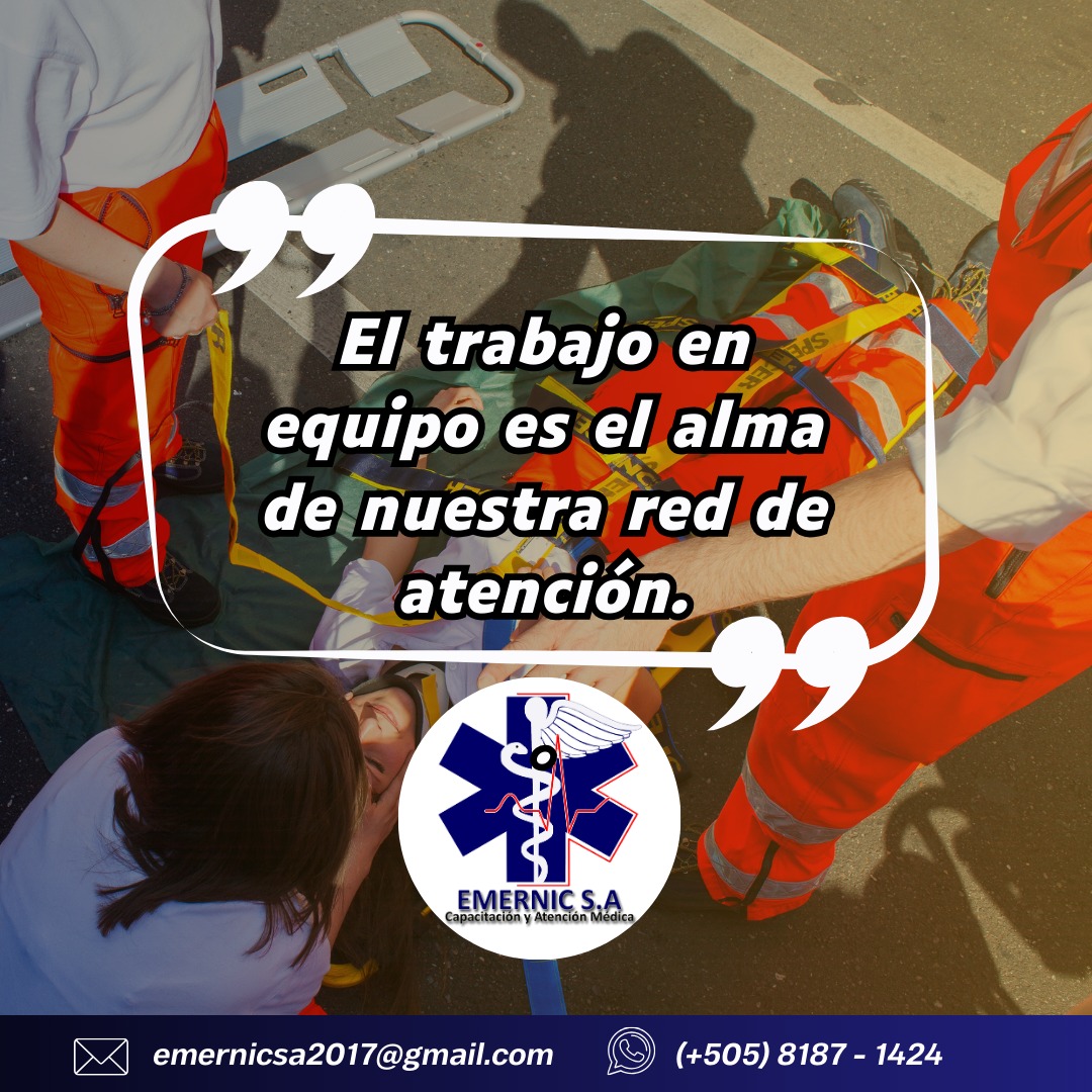 EmernicSA's tweet photo. Como miembros de un equipo prehospitalario, la capacidad para trabajar juntos de manera rápida  y eficiente marca la diferencia. El trabajo en equipo no solo salva vidas, sino que también fortalece la moral y el compromiso de todos.💪

¡Excelente inicio de semana! https://t.co/vn3JPtJN5O