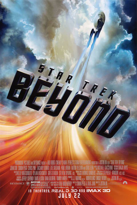 LewGroz's tweet photo. @JamesGunn Reminds me of the Star Trek Beyond movie poster. https://t.co/LYmtNmHEYH