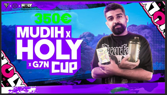 🎮💥 350€ HOLY x G7N x Mudih SOLO CUP 🎄

Together with <a href="/MudihTwitch/">Mudih</a>  and <a href="/holysquad_de/">HOLY Squad®</a> , we’re bringing you an epic Solo Cup before Christmas!
 🏆 Prizes: 150€ (30€ per round) + 4x Holy Deluxe Starter Sets!

📅 Date: 22nd Dec, 13:30 CET
All important details can be found