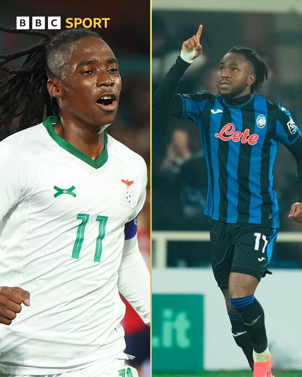BBCSport's tweet photo. Ademola Lookman and Barbra Banda took the top awards at the African Footballer of the Year awards!

#BBCFootball #CAFAwards2024 https://t.co/Zh8gwvZ8Bi