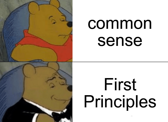 They rebranded "thinking"