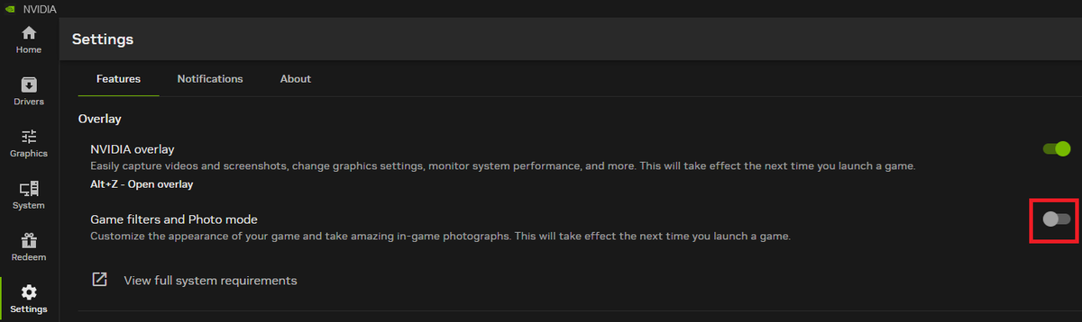 Sebasti66855537's tweet image. Update: I was able to fix this issue by just turning off the "Game filters and Photo mode" option in the "Settings" section of the NVIDIA app, so it's not necessary for me anymore to completely nuke the app from my system. However, this "fix" might not work for everyone sadly...