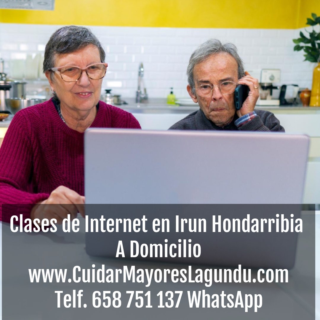 CuidarMayores's tweet image. #Clases de #Internet en #Irun #irún #Hondarribia #fuenterrabia
 #Domicilio

cuidarmayoreslagundu.com/es/servicios-i…

Telf. 658 751 137 WhatsApp 

¿Tiene un ordenador, pero no sabe como utilizarlo? ¿Quiere contactarse con sus familiares y amigos por internet, pero teme utilizar las utilidades