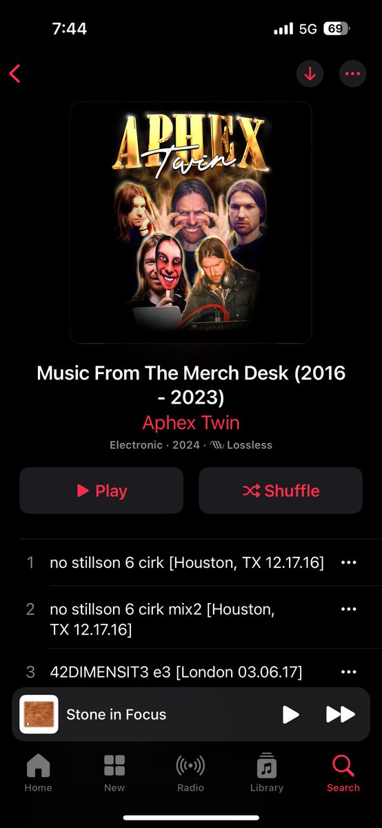 🚨 MUSIC FROM THE MERCH DESK (2016-2023) OUT TOMORROW DEC 17. 

38 SONG COMPILATION OF PREVIOUS EPS SOLD AT LIVE SHOWS

NOW ON STREAMING