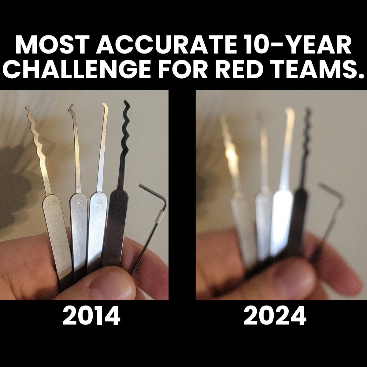 Is this not the most accurate challenge for physical red teams?