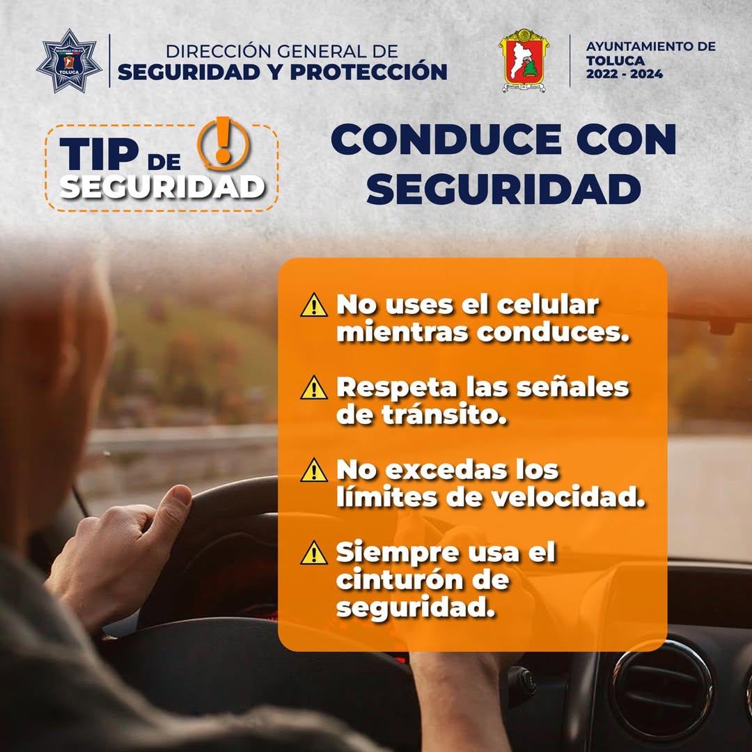 🚗 CONDUCE CON RESPONSABILIDAD 👮🏻

La seguridad de los peatones es responsabilidad de todos. Al conducir con precaución podemos evitar accidentes y crear un entorno más seguro para todos. 🚸
Respeta los límites de velocidad indicados en las señales de tráfico.