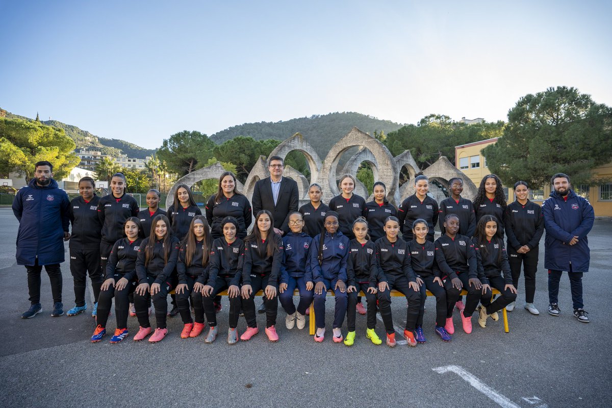 AsJaubert's tweet photo. Section sportive scolaire football féminin 2024/2025
@College_Jaubert #ASPTTNice @Marjorie_Lalane https://t.co/dXivBEZQ17