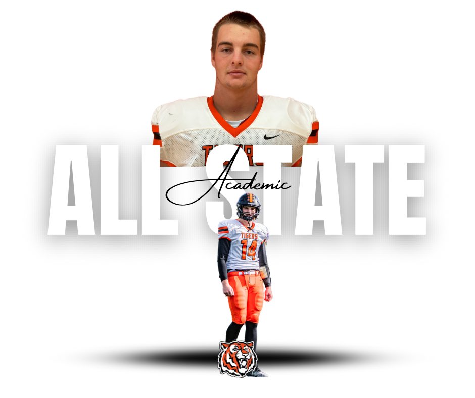 Congratulations to Jathan Spain!  Jathan was named Academic All State! #StudentAthlete #WeAreCT