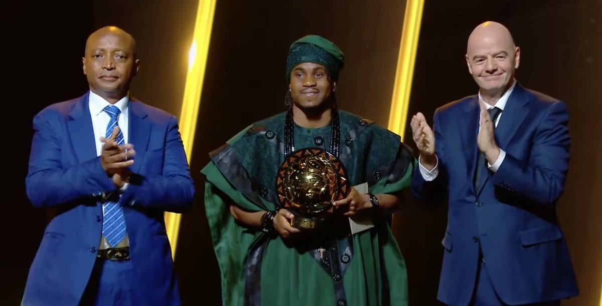 B_Versee's tweet photo. Congratulations @Alookman_ we love you... Keep up the good work our #african- Nigerian best 🏆
#CAFAwards2024 #Nigeria #BestPlayerInEurope https://t.co/aZVJ00yXxG