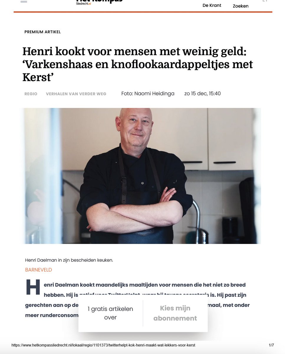 StHouVastNL's tweet photo. Nou kijk eens wat een super gaaf artikel in een regionaal huis aan huis blad over onze eigenste #ChefDimi bij #TwitterHelpt . Die @DimitriVistick staat er goed op en het is een onwijs leuk geschreven artikel, ik ben er blij mee! 😁 Hij natuurlijk weer niet want hij moest lachen op een foto en dat doet pijn 😂😂 maar het is goed gelukt ❤️