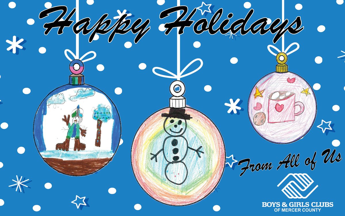 We are deeply grateful for our staff,
members, volunteers, supporters and that we are able
to serve our community! Happy Holidays from all of us
at Boys &amp; Girls Clubs!
