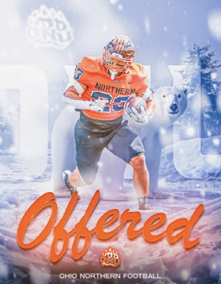 Braxton Winks (@braxtonwinks5) on Twitter photo After great conversations with <a href="/coachR_Brown/">❄️Robbie Brown❄️</a> I am excited to receive an offer from Ohio Northern University
<a href="/olibfb/">Olentangy Liberty Football Recruiting</a> <a href="/OhioNorthernFB/">Ohio Northern Football</a> <a href="/shaqblaq23/">shaqblaq23 🐻❄️❄️🥶</a> <a href="/Coach_Fries/">Andy Fries ❄️</a> After great conversations with <a href="/coachR_Brown/">❄️Robbie Brown❄️</a> I am excited to receive an offer from Ohio Northern University
<a href="/olibfb/">Olentangy Liberty Football Recruiting</a> <a href="/OhioNorthernFB/">Ohio Northern Football</a> <a href="/shaqblaq23/">shaqblaq23 🐻❄️❄️🥶</a> <a href="/Coach_Fries/">Andy Fries ❄️</a>