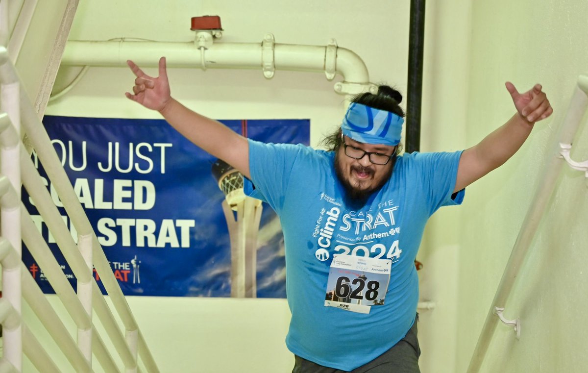 ScaleTheSTRAT (@scalethestrat) on Twitter photo This could be YOU!
Register today to Scale The STRAT on FEBRUARY 23, 2025 at scalethestrat.org and help support <a href="/LungNevada/">Lung Association NV</a>!
#108floorsnoproblem #fightforairclimb This could be YOU!
Register today to Scale The STRAT on FEBRUARY 23, 2025 at scalethestrat.org and help support <a href="/LungNevada/">Lung Association NV</a>!
#108floorsnoproblem #fightforairclimb