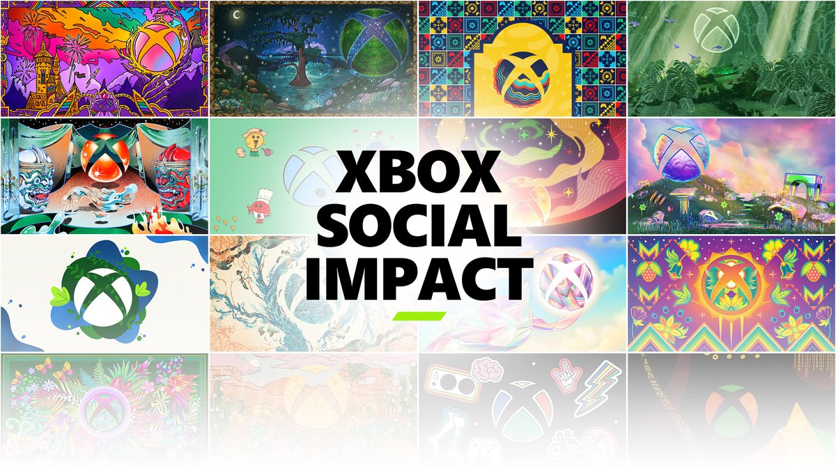 XBOX's tweet photo. Let's make an impact through gaming 💚
 
We're excited to share the launch of our Xbox Social Impact hub where we'll be sharing news about our games and nonprofit partnerships: https://t.co/i48oU0tSzR https://t.co/E3dBCpl4Bb