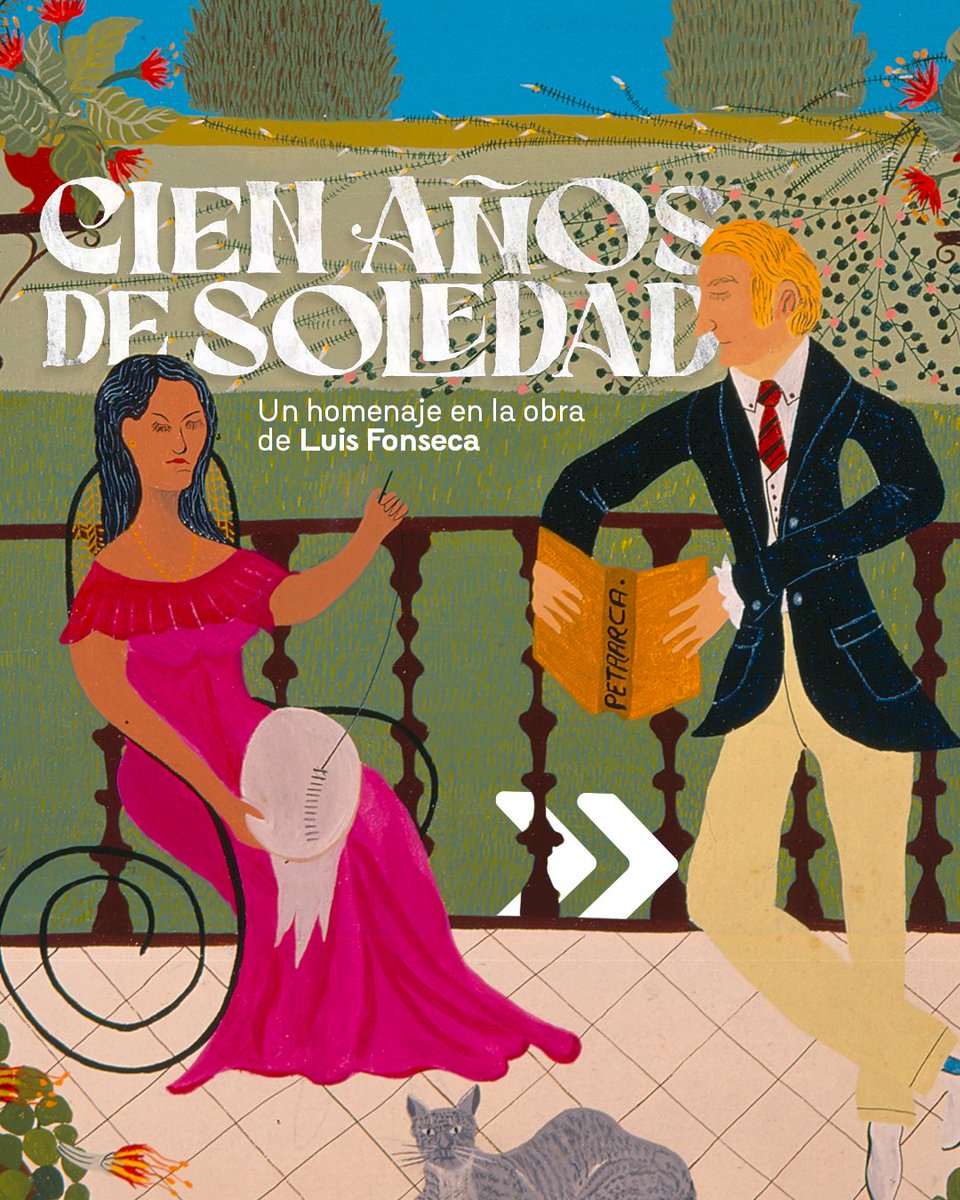 Banrepcultural's tweet photo. Cien años de soledad llegó a la pantalla, pero 50 años antes de @netflix, alguien ya había plasmado su propia visión de Macondo. 🦋🥹 

(Abrimos hilo y te contamos la historia) https://t.co/4TQZhRdcMY