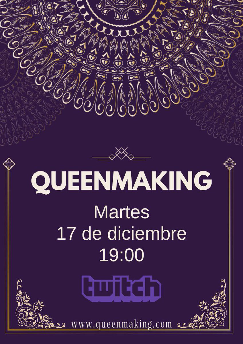 Queenmaking_'s tweet photo. En el programa 57, que parece mentira pero va a llegar, tendremos mercadillo navideño, con los regalos que dejaríamos bajo el árbol si además de reinas fuéramos magas. 

Y si da tiempo, lo de los juegos y las compras. Pero ya no prometemos nada.

🎥 Mañana, a las 19h, en Twitch https://t.co/rVxmMrpCEe