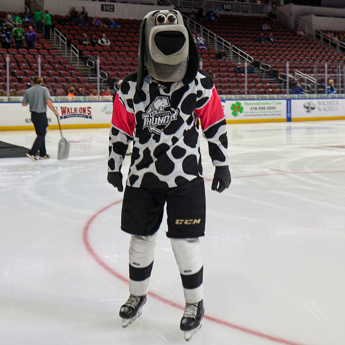 Ever since T-Pup hit the ice in his new <a href="/Wichitawagyu/">Wichita Wagyu</a> threads this season, it's become one of our most sought-after merch items..

SURPRISE! Our team will be wearing these as a specialty jersey on December 28th 👀🐮 Live auction will follow immediately after the game!

Grab yours