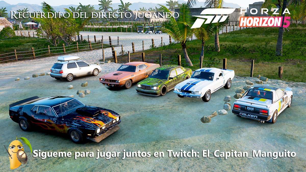 CapitanManguito's tweet photo. Estamos jugando en vivo Forza Horizon 5!!!🥭

Ven a manejar y platicar juntos en Twitch!!!

#GameStreaming #StreamerCommunity #twitch #TwitchStreamers #Mexico #twitchstreaming #StreamersHispanos #twitchgamer #Gaming #Xbox #games #retrogames #ForzaHorizon5 https://t.co/DvOLBosmpR