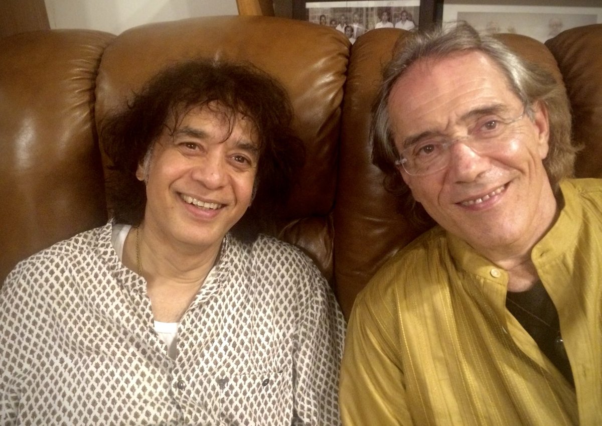 vinniecolaiuta's tweet image. He brought me to India and I will never forget it. ⁦@ZakirHtabla⁩ He celebrated my birthday with a huge party after his annual concert where we played together. A world treasure, his brilliance was known to all, yet his humanity was its equal. The greatest.