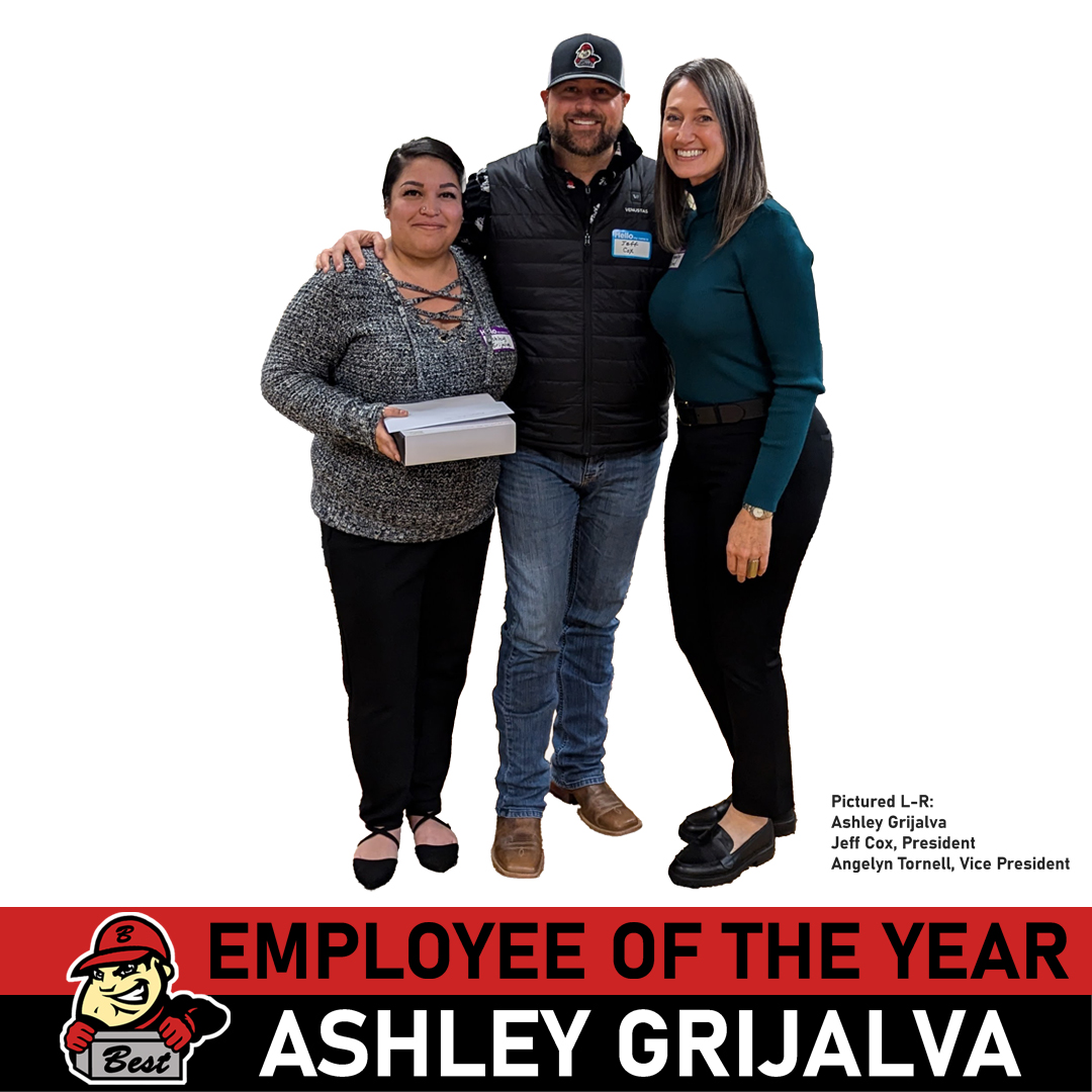 bestdrayage's tweet photo. 𝗘𝗠𝗣𝗟𝗢𝗬𝗘𝗘 𝗢𝗙 𝗧𝗛𝗘 𝗬𝗘𝗔𝗥 - 𝗔𝗦𝗛𝗟𝗘𝗬 𝗚𝗥𝗜𝗝𝗔𝗟𝗩𝗔

We are happy to announce our Employee of the Year for 2024, Ashley Grijalva.  

A Customer Service Representative, based in our Madera office, Ashley represents what it means to be the best. https://t.co/7kgMaiuyYb
