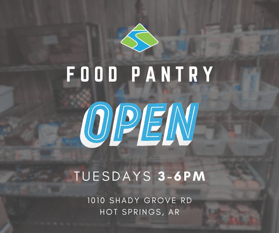 CCC_hotsprings's tweet photo. Join us tomorrow at Creekside Community Church for Pantry Day from 3-6pm! 🥫 If you or someone you know needs food assistance, we're here to help. Spread the word and let's uplift our neighbors together! 💖 #BetterTogether #CreeksideCares https://t.co/bkeandYRGJ