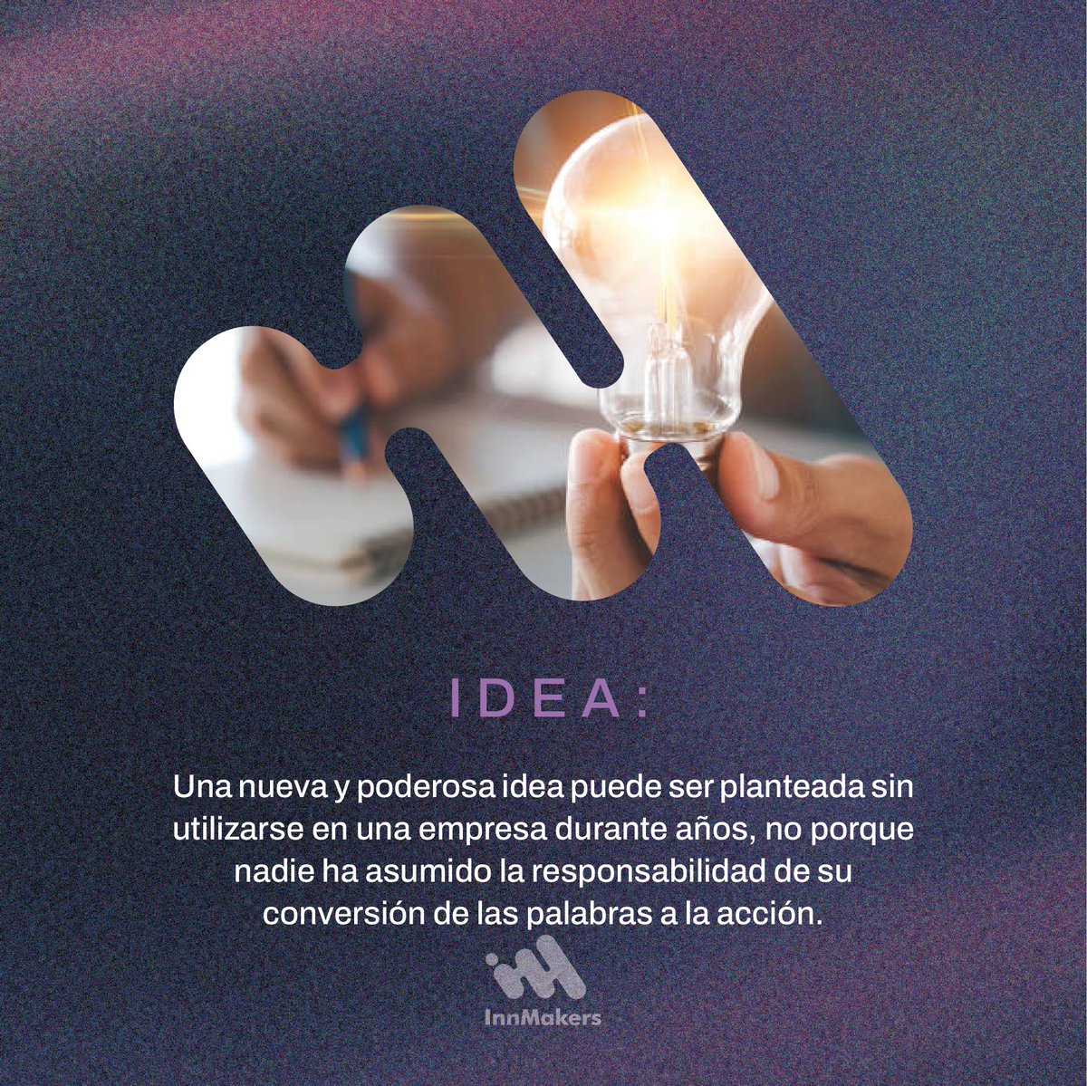 🔍 ¿Qué no es innovación? 💡

Muchas veces confundimos conceptos como #idea, #invención o #creatividad con #innovación, pero no son lo mismo. 🚫

En InnMakers, te ayudamos a transformar tus ideas en acciones y tus acciones en resultados. 🚀

¡Innovemos juntos!