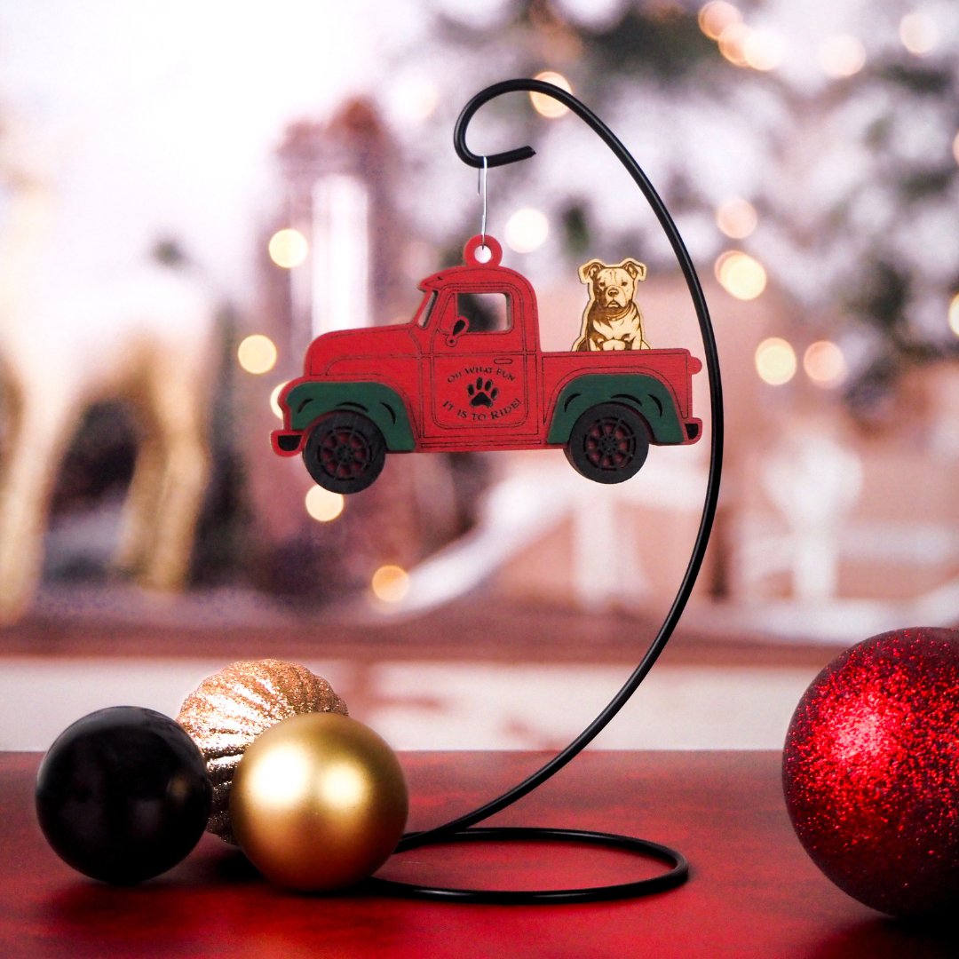 Deck your tree with this festive red truck ornament! 🐾 Choose from 50 dog breeds to make it the perfect gift for pet lovers. ❤️

snuggleupco.com/products/custo…

#DogLoverChristmas #PetOrnaments #SnuggleUpCo #HolidayDecor #PawfectGifts