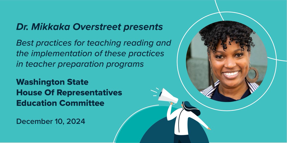educationnw's tweet image. EDNW's @DrMikkaka presented evidence-based best practices for #TeachingReading and implementation in #TeacherPrep programs to the WA State House of Reps Education Committee.
Explore promising approaches to implementing evidence-based #literacy practices: bit.ly/4gtQxLX