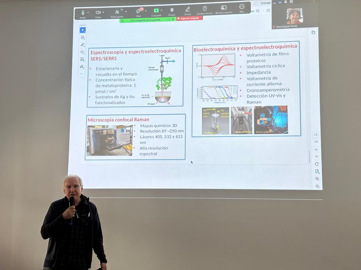 red_cebem's tweet photo. @iquifib40 @fundacionleloir @sebaklinke 🇦🇷 Darío Estrín presented @Exactas_UBA and the available equipment at the node. He also highlighted the courses and activities made possible thanks to the support of #CEBEM.
#ImagingTheFuture https://t.co/dTTC8Th65w