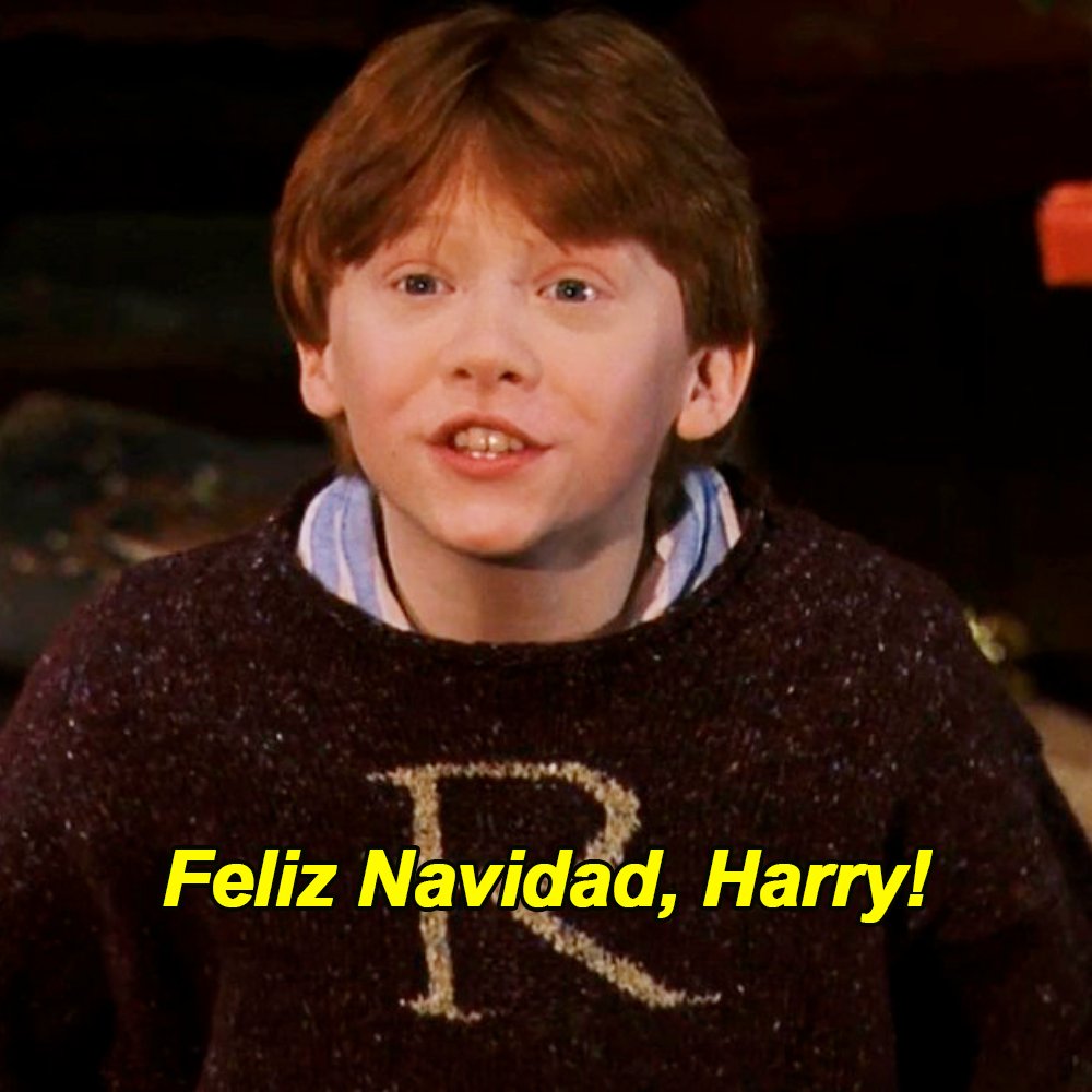 EiProfeta's tweet photo. Si empezáis a ver "Harry Potter y la Piedra Filosofal" el 24 de Diciembre a las 22:33, Harry y Ron se felicitarán la Navidad a las 00:00. https://t.co/2rgsEM4IUG