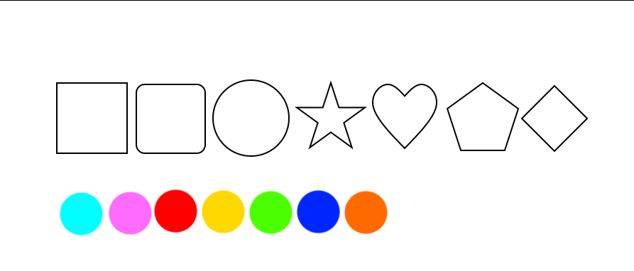 images_i_hate2's tweet image. Assign each color to the shape in which you find they are most appropriate