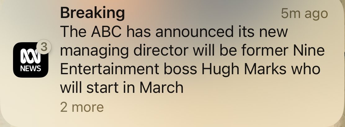 EddyJokovich's tweet photo. And in other breaking news, the ABC has announced that it has officially lost the plot. #auspol #RIPABC https://t.co/A4C9hpgiSh
